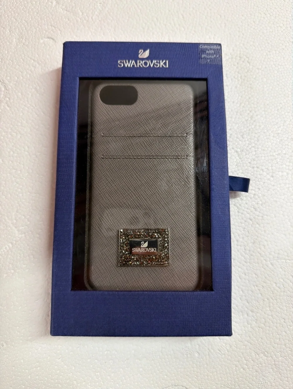 Swarovski Crystal Embellished iPhone 7 Case with Card Slots